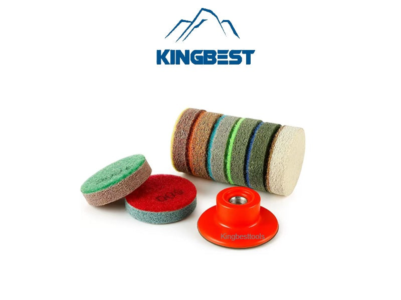 2 inches Sponge Mini Polishing Pads with Free Grinder Backer