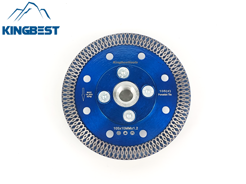 Blue Tile Turbo Saw Blade for Porcelain and Marble Cutting Disc