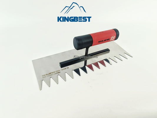 SHIJING-5101 Sharp-Toothed Trowel for Tiling Work