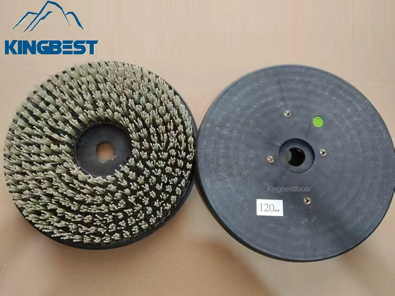 Diamond Brush for Leather Finish Stone Leather Brushes for Granite Stone Marble Floor Cleaning Stone Brushes Stone Abrasive Tools