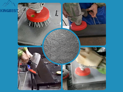 110mm Round Frankfurt Antique Brush for Angle Grinders