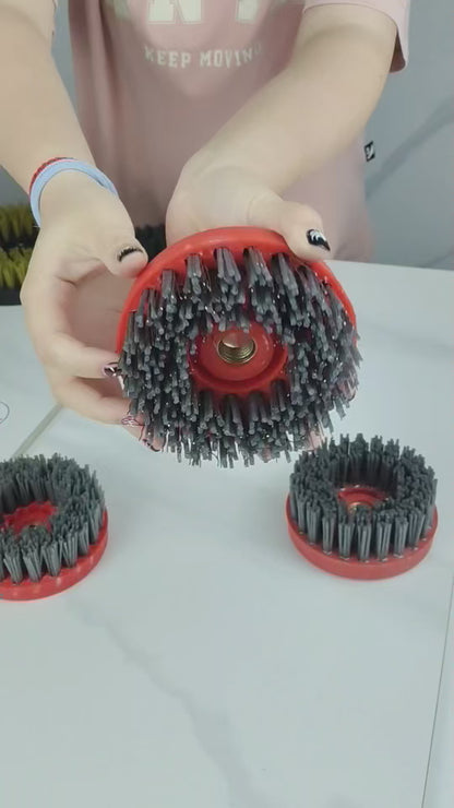 110mm Round Frankfurt Antique Brush for Angle Grinders