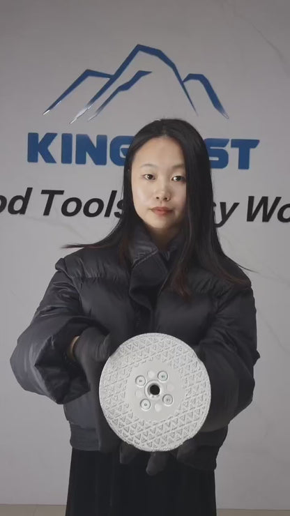 M14 Brazed Dual Sides Silver Star Saw Blade with Flange