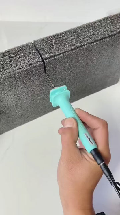 Adjustable Temperature Electric Foam Cutting Pen Tools Kit Hot Knife Styrofoam Cutting Pen Craft Foam Cutter with Adaptor-free shipping A01