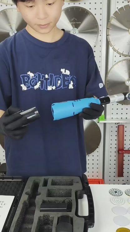 Battery 90 degree Micro Elbow Angle Grinder-Free Shipping