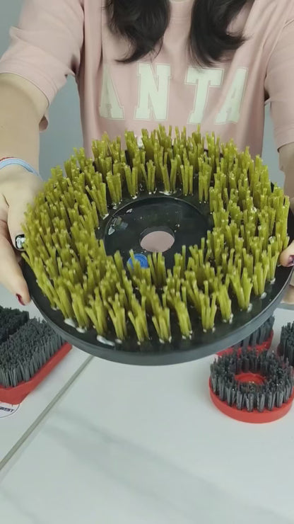 Diamond Brush for Leather Finish Stone Leather Brushes for Granite Stone Marble Floor Cleaning Stone Brushes Stone Abrasive Tools