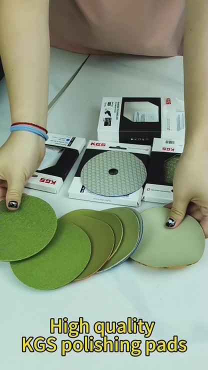 KGS Swiflex 7 steps Dry Sandpapers Polishing Pads Sandpapers