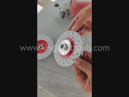 M14 & 5/8-11 Cutting & Grinding Discs With Flange for Porcelain