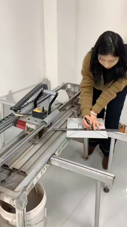 Double Bar Porcelain Bridge Cutter Dustfree Cutting Machine with Remote Control Free Shipping A01