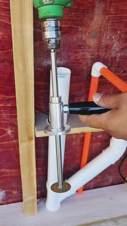 Pipe Cutting Positioning Pipe locator Adjustable Extension Connecting Rod Cutting Pipe PVC Free Shipping A01 A02