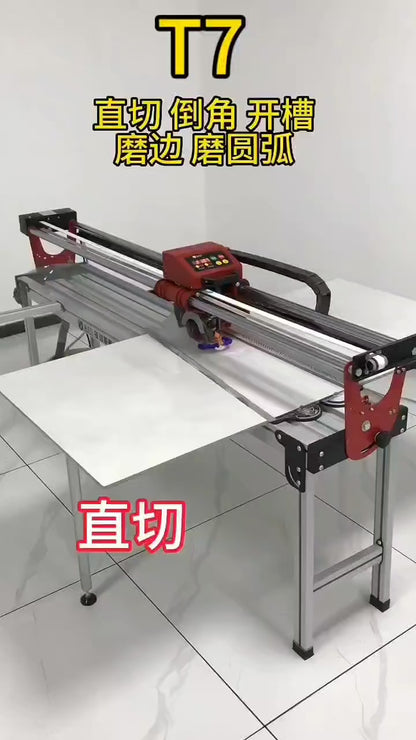 Double Bar Porcelain Bridge Cutter Dustfree Cutting Machine with Remote Control Free Shipping A01