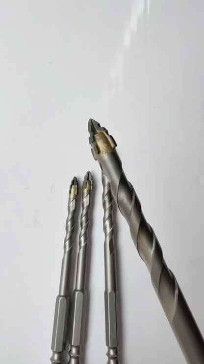 4 pcs Super Hard Drill Bits set for Glass Tile Granite Metal