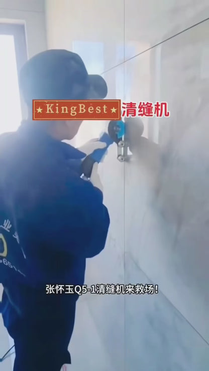 Seam Cleaning Angle Grinder with Positioning Guide Wheels Free Shipping