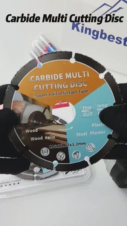 Carbide Multi Cutting Disc Wood Cutting  PVC Cutting Nails Cutting Plastic Plaster