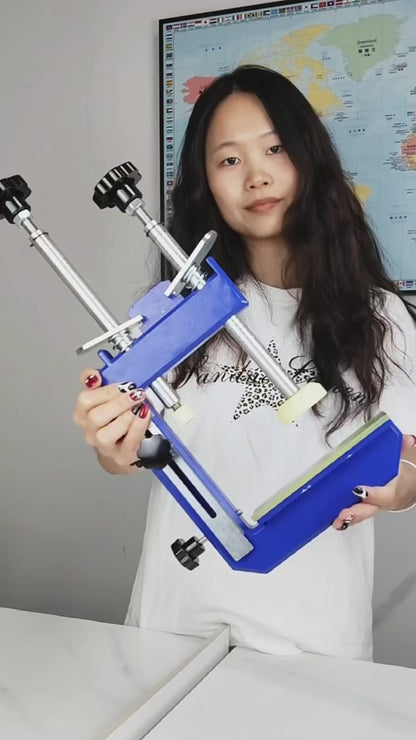 Upgraded Blue Adjustable 45 Degree Clamps 150mm
