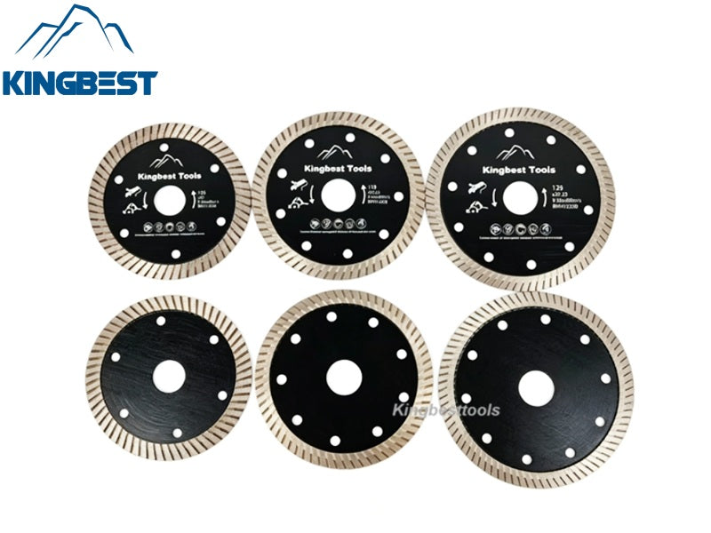 Black Coarse-Toothed Corrugated Ceramic Reinforced Cut Sheet Discs