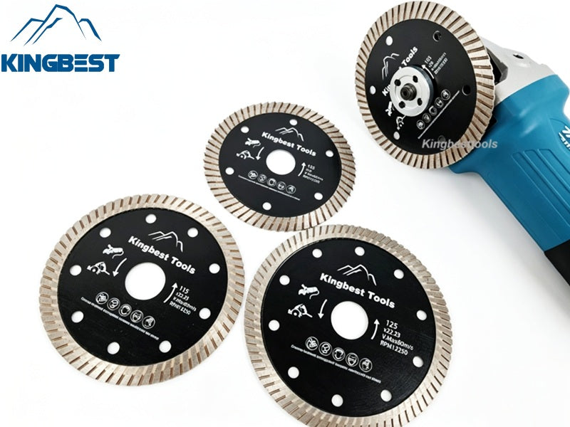 Black Coarse-Toothed Corrugated Ceramic Reinforced Cut Sheet Discs