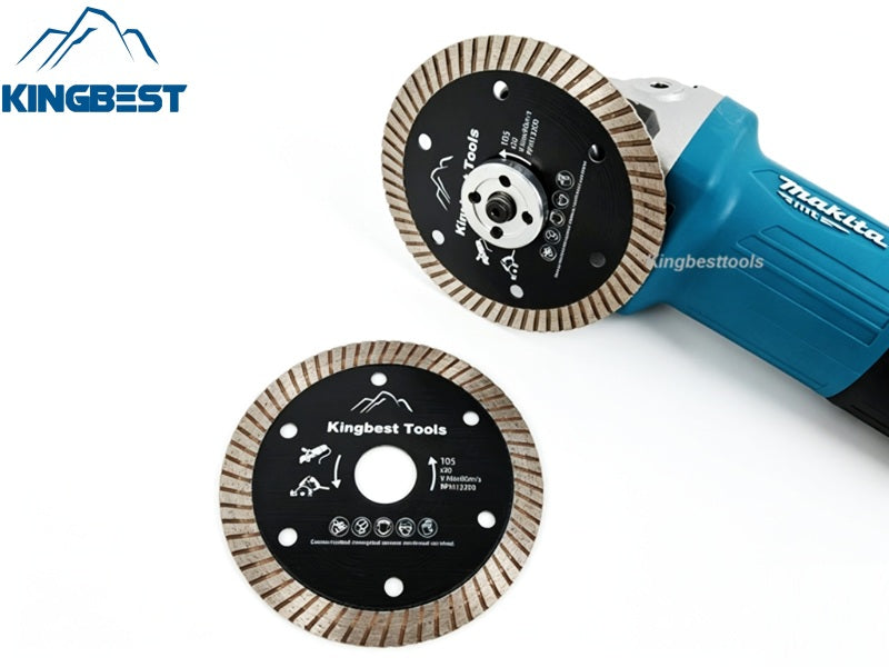 Black Coarse-Toothed Corrugated Ceramic Reinforced Cut Sheet Discs